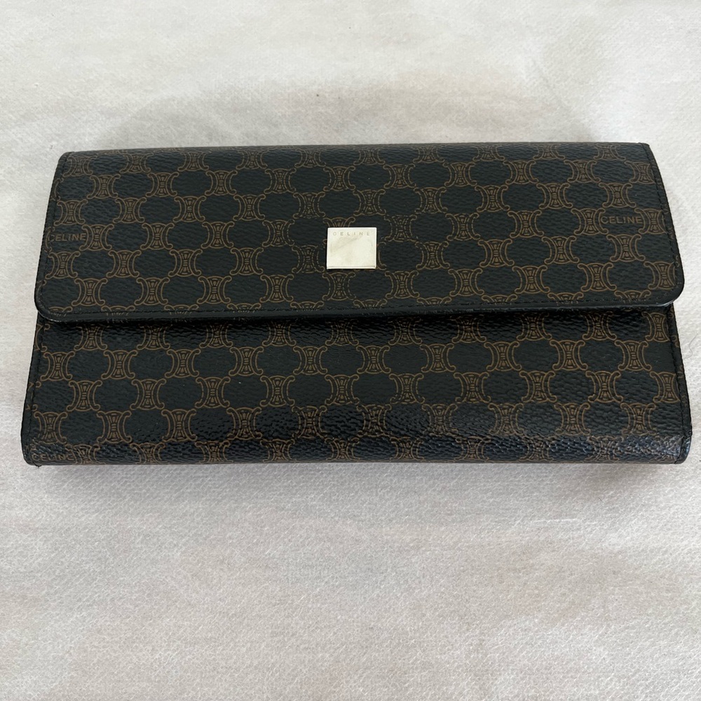 Celine Macadam Long Wallet